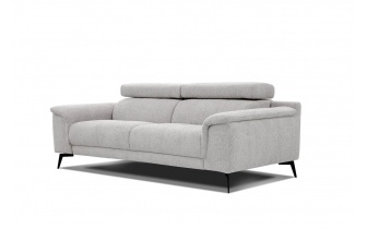 Sofa XXL 3-Sitzer mit verstellbaren Kopfstützen FIERO