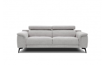 Sofa XXL 3-Sitzer mit verstellbaren Kopfstützen FIERO