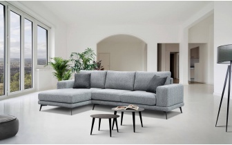 Ecksofa links 4-Sitzer MEDIOLANE