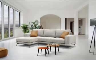 Ecksofa links 4-Sitzer MEDIOLANE