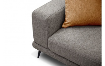 Ecksofa rechts 5-Sitzer MEDIOLANE