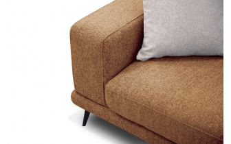 Ecksofa rechts 5-Sitzer MEDIOLANE