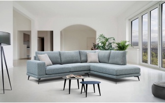 Ecksofa rechts 5-Sitzer MEDIOLANE