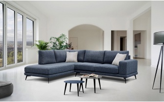 Ecksofa links 5-Sitzer MEDIOLANE