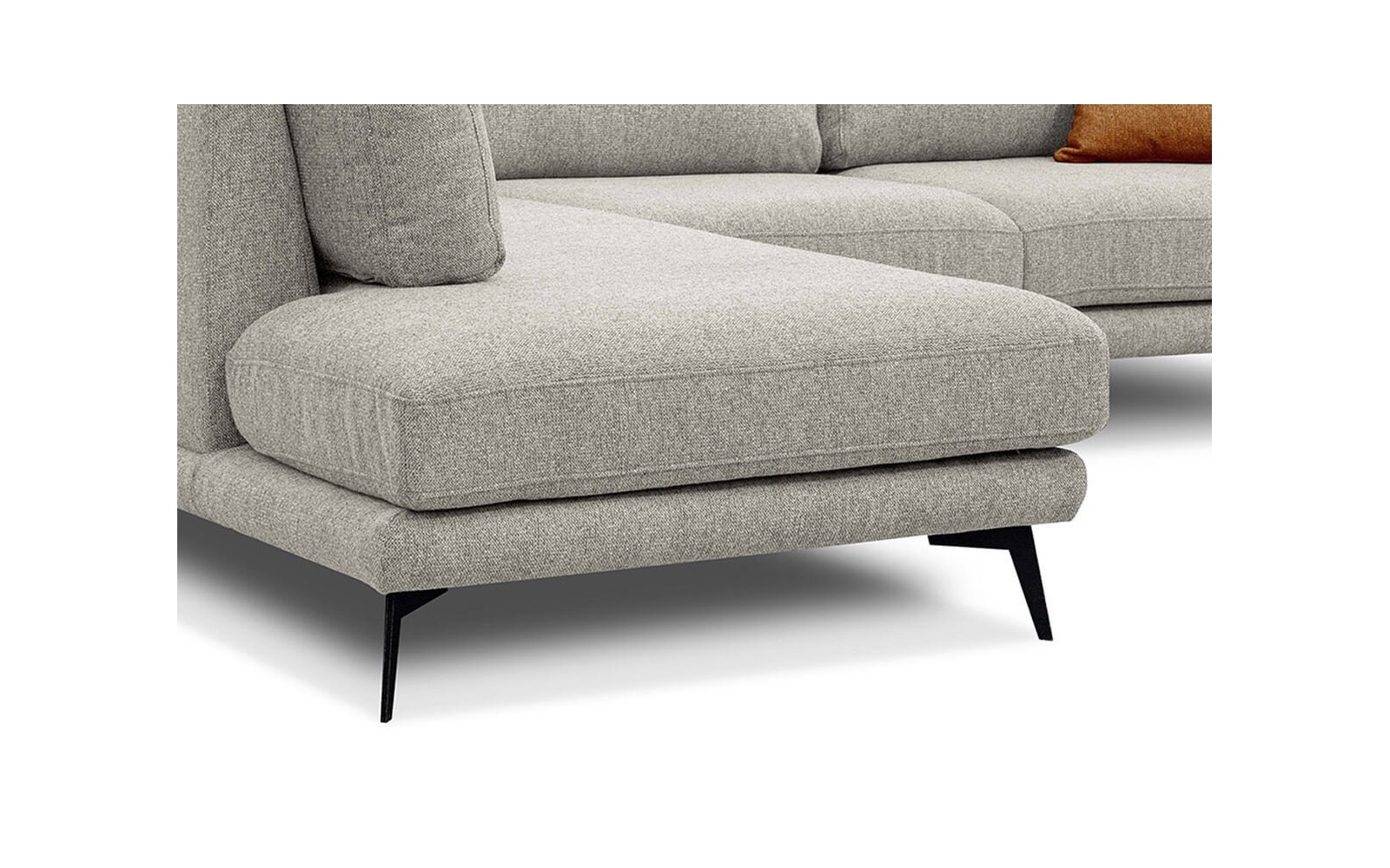 Ecksofa links 5-Sitzer MEDIOLANE