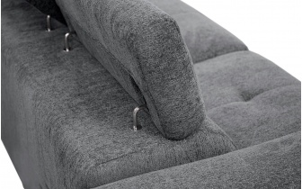 Sofa XXL 3-Sitzer mit verstellbaren Kopfstützen CALVERA