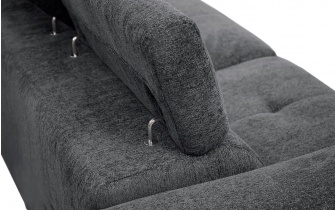 Sofa XXL 3-Sitzer mit verstellbaren Kopfstützen CALVERA