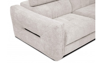 Sofa XXL 3-Sitzer mit verstellbaren Kopfstützen CALVERA