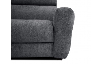 Ecksofa links mit verstellbaren Kopfstützen 5-Sitzer CALVERA