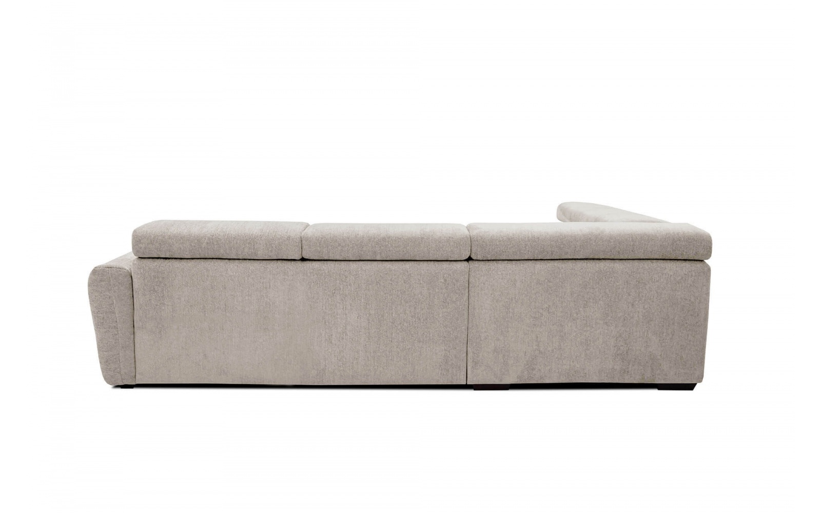 Ecksofa links mit verstellbaren Kopfstützen 5-Sitzer CALVERA