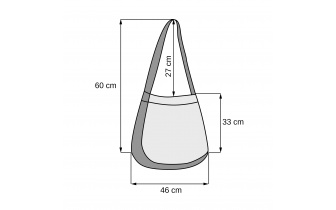 Buntes Stofftragetasche DIANE