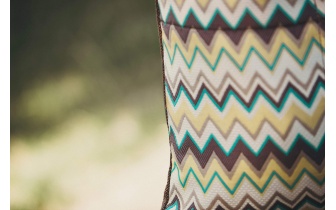 Zickzack Stofftragetasche ELSA