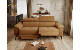 3-Sitzer Relaxsofa mit zwei Relaxfunktionen FIERO