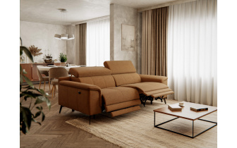 3-Sitzer Relaxsofa mit zwei Relaxfunktionen FIERO