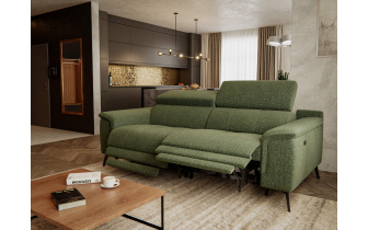 3-Sitzer Relaxsofa mit zwei Relaxfunktionen FIERO