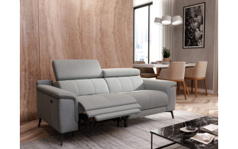 3-Sitzer Sofa mit Relaxfunktion auf der linken Seite FIERO