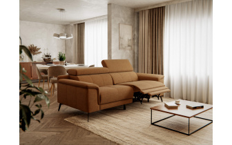3-Sitzer Sofa mit Relaxfunktion auf der rechten Seite FIERO