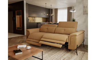 3-Sitzer Relaxsofa mit zwei Relaxfunktionen AVENA