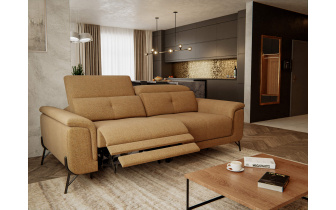 3-Sitzer Sofa mit Relaxfunktion auf der linken Seite AVENA