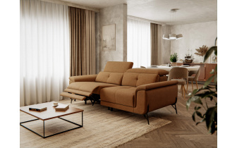 3-Sitzer Sofa mit Relaxfunktion auf der linken Seite AVENA