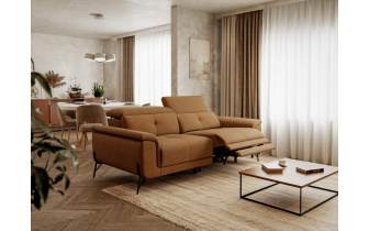 3-Sitzer Sofa mit Relaxfunktion auf der rechten Seite AVENA