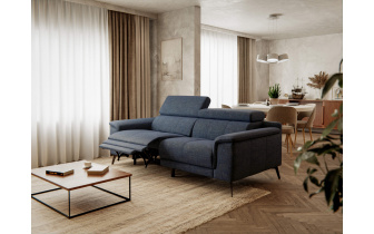 3-Sitzer Sofa mit Relaxfunktion auf der linken Seite FIERO