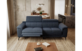 3-Sitzer Sofa mit Relaxfunktion auf der linken Seite FIERO