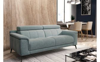 Sofa XXL 3-Sitzer mit verstellbaren Kopfstützen FIERO