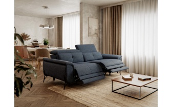3-Sitzer Relaxsofa mit zwei Relaxfunktionen AVENA