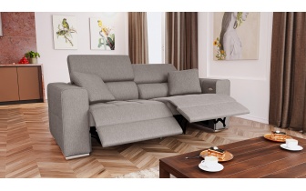 3-Sitzer Relaxsofa mit zwei elektrischen Relaxfunktionen QUARTZ