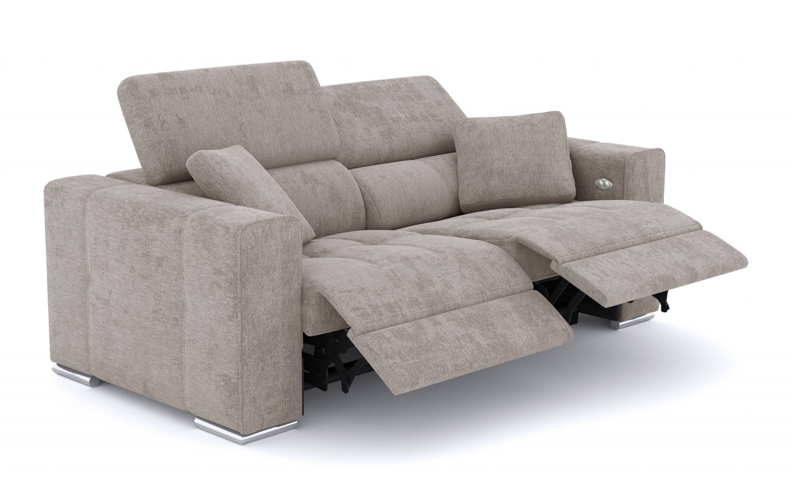 3-Sitzer Relaxsofa mit zwei elektrischen Relaxfunktionen QUARTZ