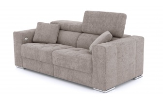 3-Sitzer Relaxsofa mit zwei elektrischen Relaxfunktionen QUARTZ