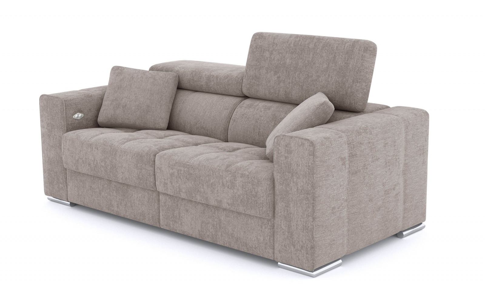 3-Sitzer Relaxsofa mit zwei elektrischen Relaxfunktionen QUARTZ