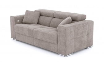 3-Sitzer Relaxsofa mit zwei elektrischen Relaxfunktionen QUARTZ