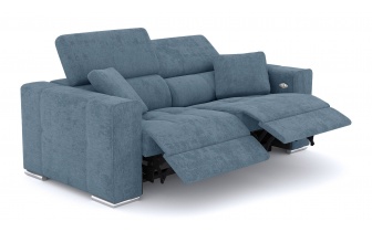 3-Sitzer Relaxsofa mit zwei elektrischen Relaxfunktionen QUARTZ