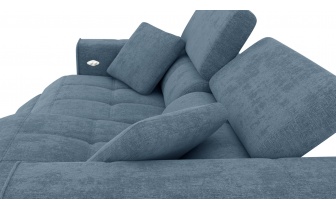 3-Sitzer Relaxsofa mit zwei elektrischen Relaxfunktionen QUARTZ