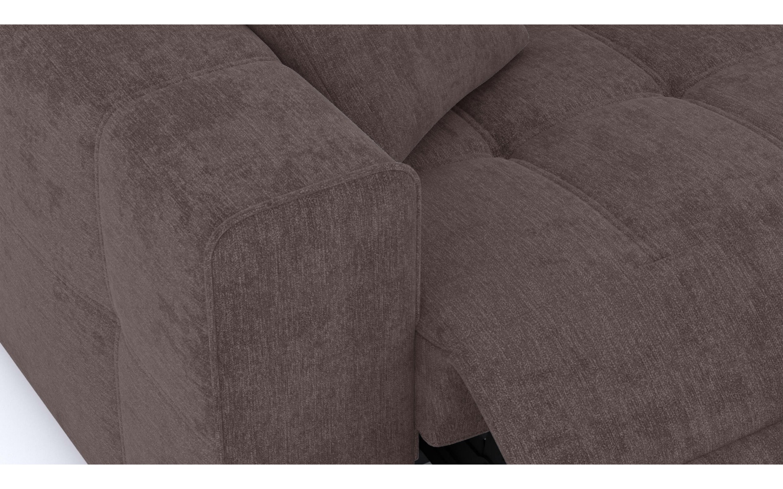 3-Sitzer Relaxsofa mit zwei elektrischen Relaxfunktionen QUARTZ