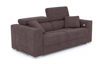 3-Sitzer Relaxsofa mit zwei elektrischen Relaxfunktionen QUARTZ