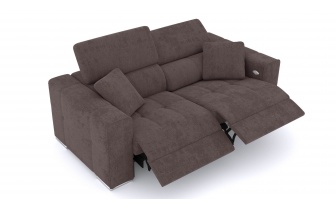 3-Sitzer Relaxsofa mit zwei elektrischen Relaxfunktionen QUARTZ