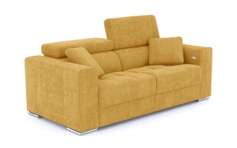 3-Sitzer Relaxsofa mit zwei elektrischen Relaxfunktionen QUARTZ