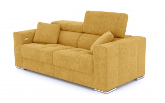 3-Sitzer Relaxsofa mit zwei elektrischen Relaxfunktionen QUARTZ
