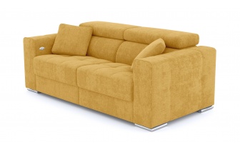 3-Sitzer Relaxsofa mit zwei elektrischen Relaxfunktionen QUARTZ
