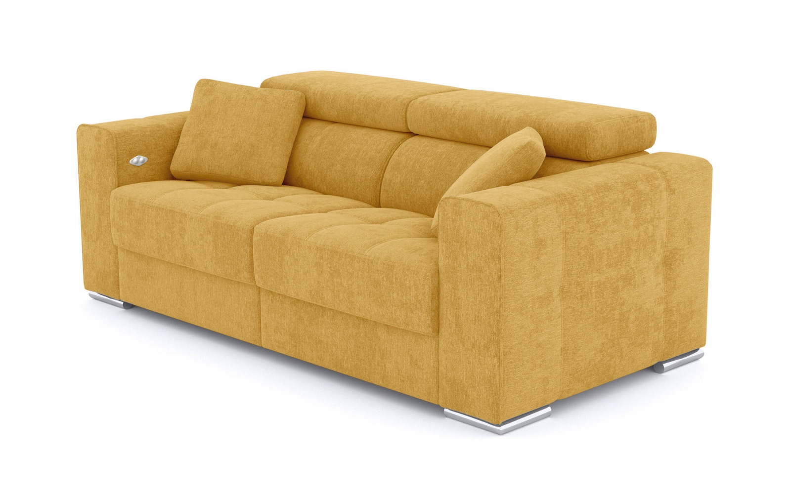 3-Sitzer Relaxsofa mit zwei elektrischen Relaxfunktionen QUARTZ