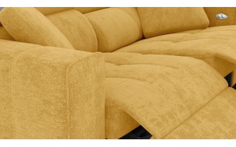 3-Sitzer Relaxsofa mit zwei elektrischen Relaxfunktionen QUARTZ