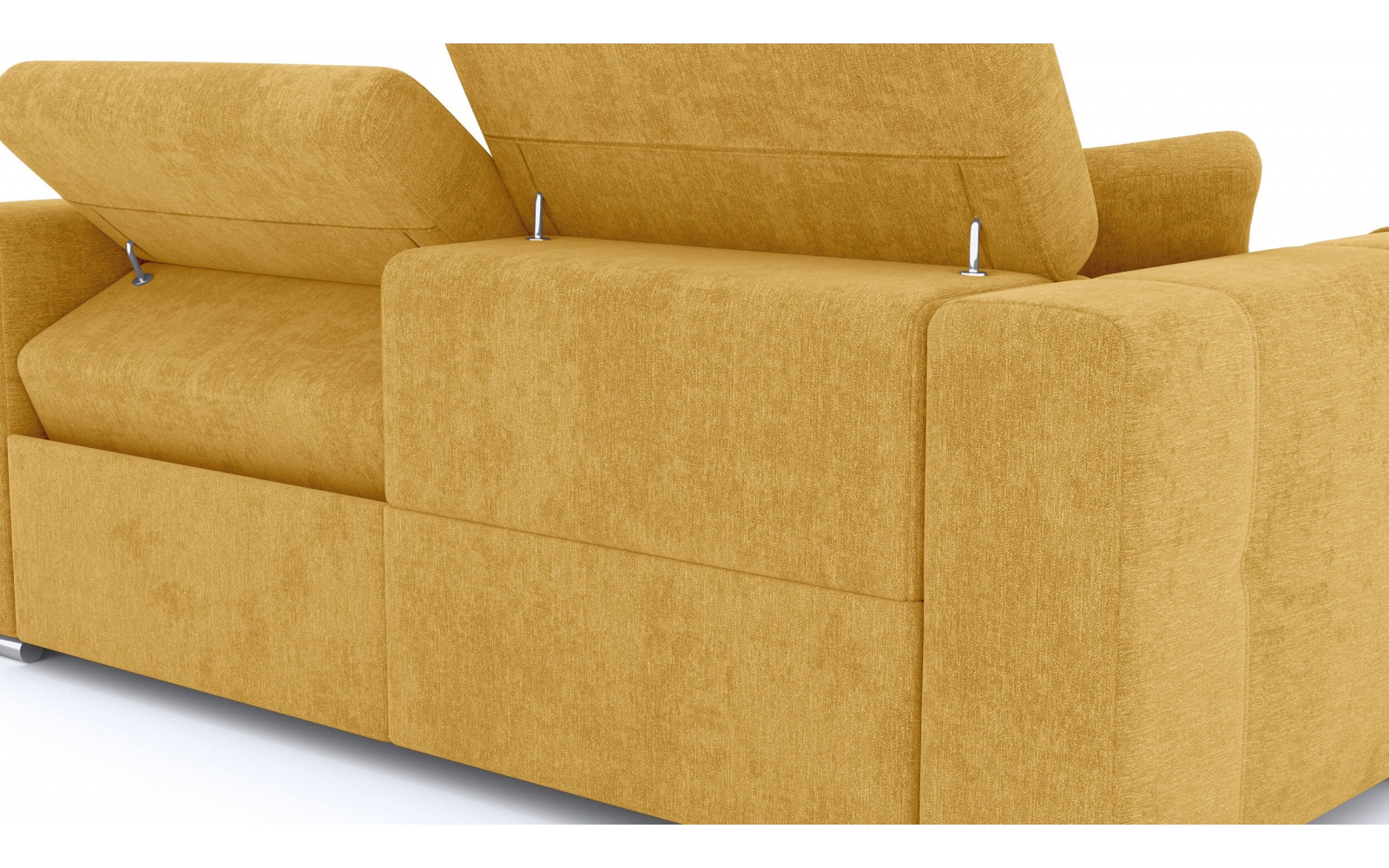 3-Sitzer Relaxsofa mit zwei elektrischen Relaxfunktionen QUARTZ
