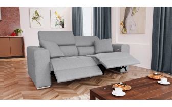 3-Sitzer Relaxsofa mit zwei elektrischen Relaxfunktionen QUARTZ