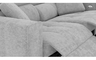 3-Sitzer Relaxsofa mit zwei elektrischen Relaxfunktionen QUARTZ