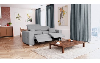 3-Sitzer Relaxsofa mit zwei elektrischen Relaxfunktionen QUARTZ