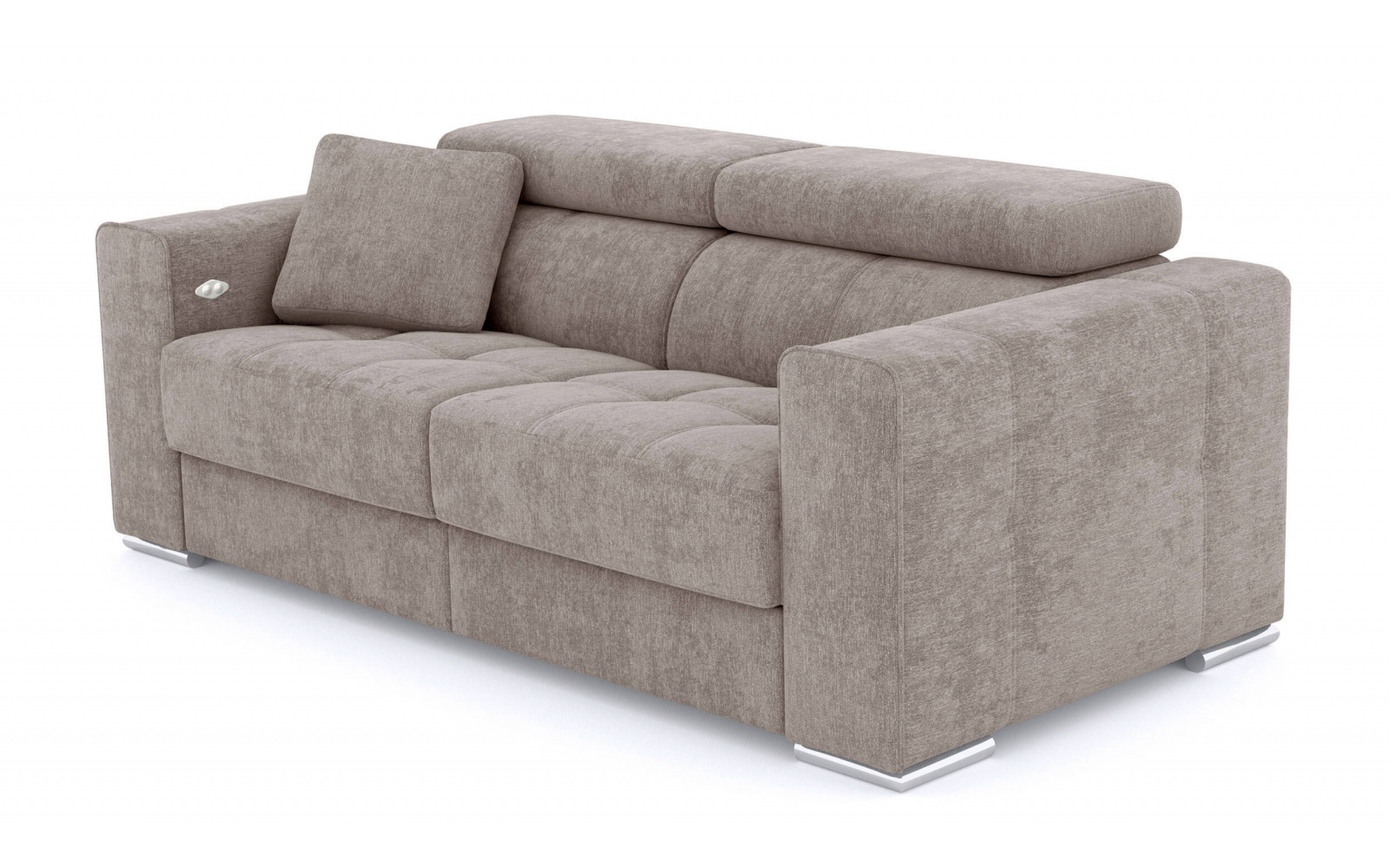 3-Sitzer Relaxsofa mit elektrischen Relaxfunktion auf der linken Seite QUARTZ