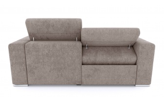 3-Sitzer Relaxsofa mit elektrischen Relaxfunktion auf der linken Seite QUARTZ
